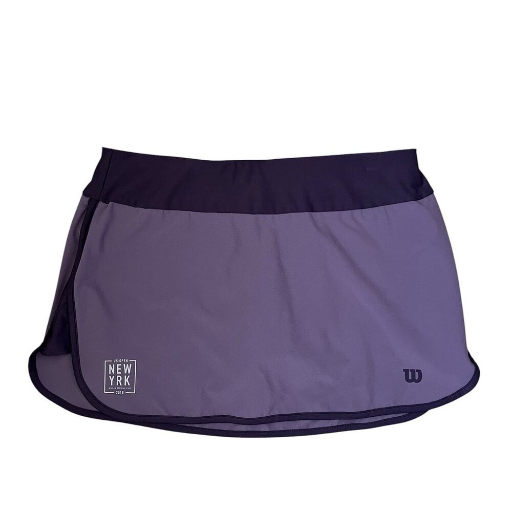 Wilson Purple Athletic Tennis Skort
